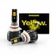 thumbnail image 1 of Luces Led para Auto - EVOLUM - Modelo Yellow 11,000 lúmenes - Resistencia al Agua - Haz de luz Perfecto (9006), 1 of 8