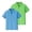Royal Blue+Light Green, variant on 2 Pack Polo Shirts for Boys Classic 3-Button Placket Collared School Uniform Short Sleeve Golf Polo Shirt Soft Breathable Activewear Tops Wine 130