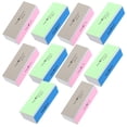 thumbnail image 1 of CATIEBYE 10Pcs Four Sided Nail Buffer Block Professional Manicure Tools Portable Nail Care Kit, 1 of 7