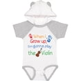 thumbnail image 3 of Inktastic Violinist Future Violin Music Player Boys or Girls Baby Bodysuit, 3 of 5