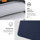 thumbnail image 3 of Funda protectora para ordenador portátil 360, tela hidrófuga y duradera, bolsa ligera para ordenador portátil, 3 of 5