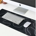 thumbnail image 6 of Large Gaming Mouse Pad Extended Big XXL Mouse Pad Keyboard Laptop Computer Desk Mat with Non-Slip Base Stitched Edge for Home Office Gaming Work, 6 of 6