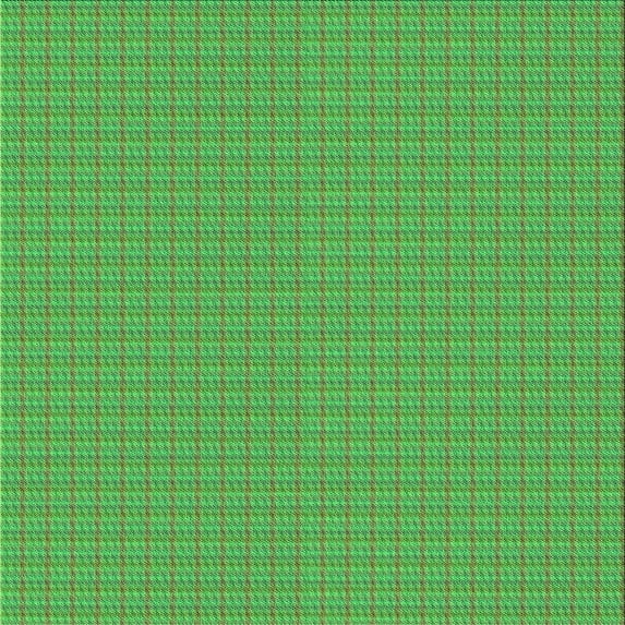 Ahgly Company Machine Washable Indoor Square Transitional Dark Lime Green Area Rugs, 6' Square