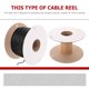 thumbnail image 3 of FOMIYES Carrete Para Cables De Papel Marrón Ideal Para Almacenamiento Y Gestión Eficiente, 3 of 6