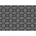 thumbnail image 1 of Ahgly Tapis Rectangulaire Lavable en Machine Intérieur Transitionnel Gris, 2 Pieds x 5 Pieds, 1 of 7