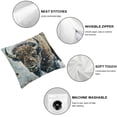 thumbnail image 6 of nygtbtfer Throw Pillow Case Animal Bull Nature West Decorative Cushion Cover Double-Sided Decorative Home Decor Indoor/Outdoor Garden Sofa Bedroom Car Pillow White, 6 of 7