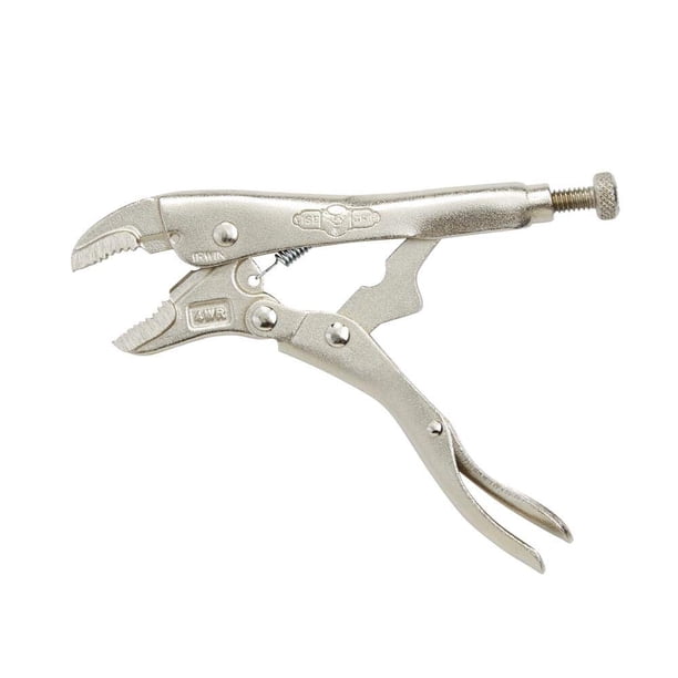 Pinzas de bloqueo IRWIN VISE-GRIP con mordaza curva con cortador de alambre de 10 cm