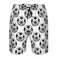 thumbnail image 3 of Fotbe Happy Soccer Trajes de Baño Estampados para Hombre, Shorts de Verano de Secado Rápido, Ropa de Playa, Bañadores-X-Large, 3 of 6