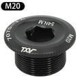 thumbnail image 4 of M15/18/19/20 Crank Fixing Bolt Cover Crankset Screws Cap, 4 of 10