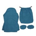 thumbnail image 2 of Chair Cover Kit, Skin Friendly Pure Color Gaming Chair Cover Fleece Material Zipper Installation  For Office Peacock Blue,Black,Navy Blue, 2 of 8