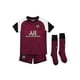 thumbnail image 1 of Nuevo 21/22 Inicio Kits de fútbol para niños Camisa de tiras azules Camiseta de fútbol Traje de entrenamiento-20-21 PSG Tercer kit Mbappe 7-26 (10-11 años) BmatwkZeng Bmatwe Jersey, 1 of 1