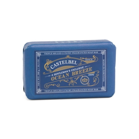 Castelbel A Gentleman's Exclusive Ocean Breeze Fragranced Soar Bar -10.5oz 2pk