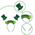 thumbnail image 4 of Xihbxyly Diadema para El Día de San Patricio, Accesorio Verde para Fiestas Irlandesas, Diseño Clásico, Unisex, Ideal para El Desfile, Accesorios de Fotos y Decoración de Festivales. Tamaño: 23 X 17 X, 4 of 5