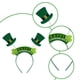 thumbnail image 4 of Headband St. Patrick’s Irish Green Party Decor, St. Patrick’s Day Accessories, Green Irish Headband, Festive Party Decor, St. Patrick’s Celebration Gear, Adjustable Foldable Design, Fabric, 4 of 6