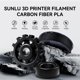 thumbnail image 2 of Filamento para impresora 3D SUNLU PETG-CF de fibra de carbono 1,75 mm 1 kg, 2 of 9