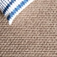 thumbnail image 5 of SAFAVIEH Sisal All-Weather Delroy Solid Indoor/Outdoor Area Rug, Brown, 6'7" x 6'7" Square, 5 of 6
