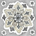 thumbnail image 2 of Coulter, Cynthia 26x26 Gold Ornate Wood Framed with Double Matting Museum Art Print Titled - Turkish  Tile Neutral IV, 2 of 4