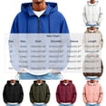thumbnail image 3 of Dpjklzsn Men's Waterproof Hooded Windbreaker Jacket, Full Zip Long Sleeve Casual Outdoor Coat with Zipper Pockets, 3 of 9