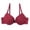 Red, variant on Ketyyh-chn99 Womens Bras Cotton Unlined Bralette Comfort Support Daily Bra Brown,L