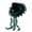 Green, variant on Women's Halloween Witch Hat Gothic Pointed Wide Brim Party Hat with Ribbon Bow and Star Charm for Adults