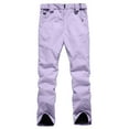 thumbnail image 4 of Women's Ski Pant, Snow Pants Clearance Unisex Ski Pants Plus Size Warm Snowboard Double Board Windproof Ski Pants, 4 of 5