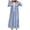 A-Blue94, variant on XIAONU Women's Lace Peter Pan Collar Nightgown Loose Long Sleeve V Neck Loungewear Soft Romantic Sleep Nightgowns