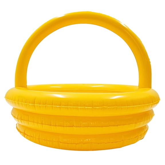 Cadeau Gonflable de Pâques - Piscine Gonflable Bricolage de Pâques Géante 24,8x24,8x21,3 Pouces Piscine Ronde Portable pour Jeu Jardin Cour Intérieur Extérieur Déco, Cadeaux Non Inclus