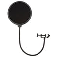thumbnail image 1 of Micrófono Pop Filter Clef Audio Labs, doble parabrisas, 1 of 4