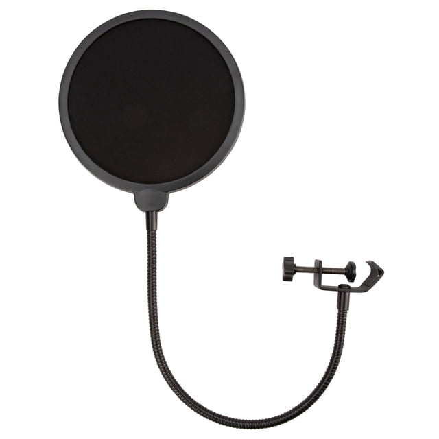 Micrófono Pop Filter Clef Audio Labs, doble parabrisas