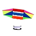 thumbnail image 4 of Cometa colorida de una sola línea con paracaídas , fácil de volar, para niños, deportes al aire libre, surf, playa, cometa para niños, adultos, 4 of 8
