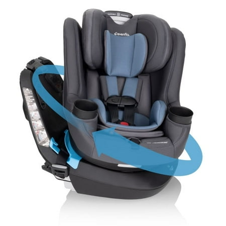 REO by Revolve360 Rotational Convertible Car Seat with Quick Clean Cover (Nantucket)