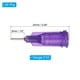 thumbnail image 2 of Agujas de Dispensación de Punta Romana Uxcell 21G, 20Pcs Aguja de Dispensador de Líquido de 1/4 pulgada con Lure Lock para Recarga, 2 of 5