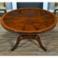 thumbnail image 2 of Round Perimeter Table-Satinwood Banded, 2 of 8