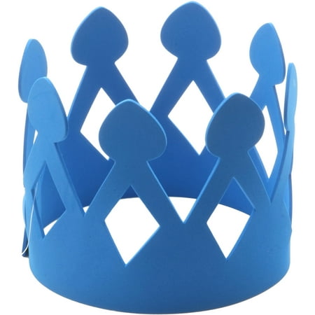 Foam Crown Wrap-Blue