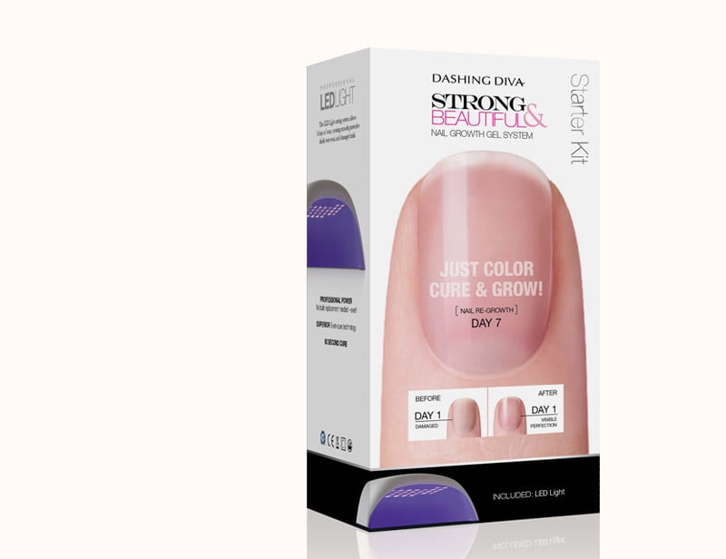 Strong & Beautiful Nail Growth Gel System 