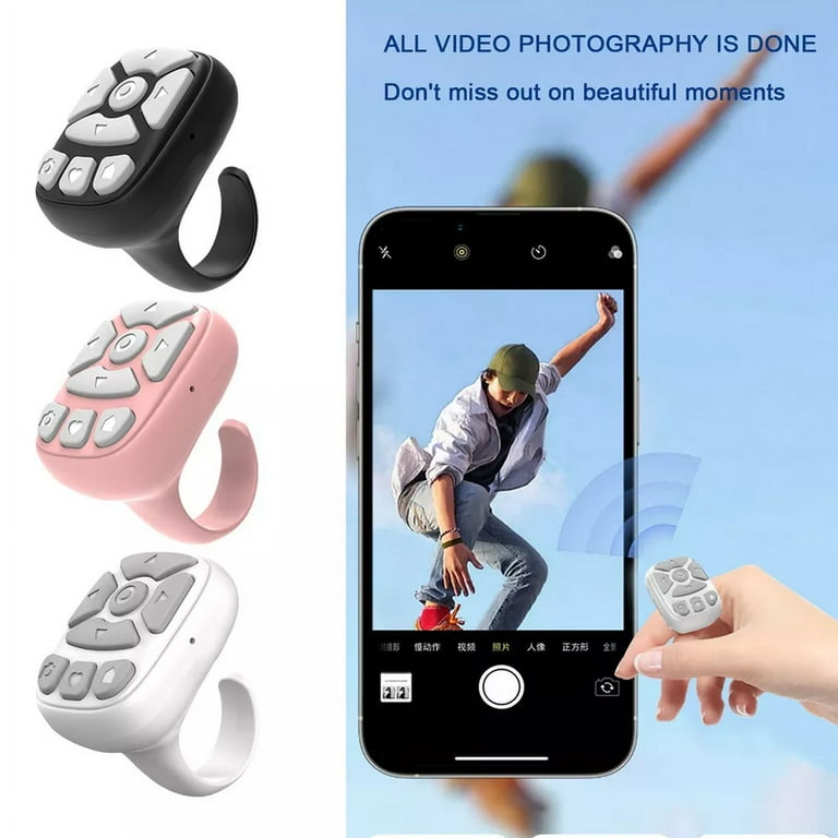 TikTok Remote Control Page Turner, Wireless Bluetooth