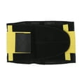 thumbnail image 1 of Lower Back Support Belt Adjustable and Breathable Back Brace Lumbar Support Belt M SizeYellow, 1 of 14