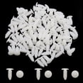 thumbnail image 2 of 100Pcs Blanco Remaches de Guardabarros Faldillas Grapas 8x6,5mm Agujero, 2 of 2