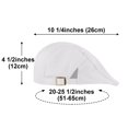 thumbnail image 4 of TOPTIE Chef Hat, Adjustable Beret Hat for Men and Women, Restaurant Cafe & Bakery Chef Cap-White, 4 of 7