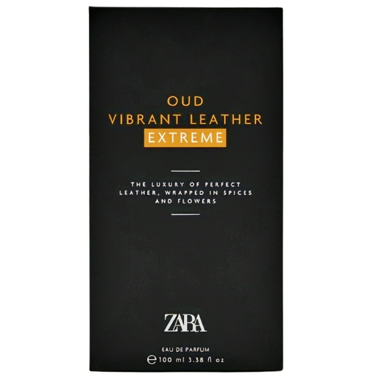 Zara Oud Vibrant Leather Extreme Perfume for Men Bold Long Lasting
