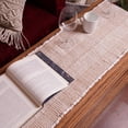 thumbnail image 5 of HOMEMONDE Farmhouse Decor Brown Boho Table Runner 14x72 Inch Bohemian Stripe Pattern Table Top Runners for Dining Table, 5 of 5
