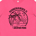 thumbnail image 4 of Inktastic Summer Vacation Mode Pensacola Beach Florida Youth T-Shirt, 4 of 5