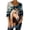 Multicolor 2, variant on Women's Tops, Tees & Blouses 3/4 Sleeve,Womens Tops Horse Printed 3/4 Sleeve Western Vintage 3D Graphic T Shirts Vneck Funny Gift Shirts Equestrian Cowgirl Blouse