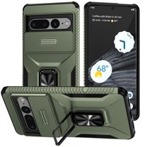 TYJKeJi Case with Holder Stander Kickstand Drop Resistant Shockproof Case For Google Pixel 7 Pro