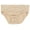 Damask Neutral, variant on Women's Vanity Fair 13217 No Pinch, No Show Seamless Hi-Cut Panty (Star White 9)