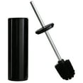 thumbnail image 2 of Bath Bliss 2 Pack Toilet Brush with Removable Liner in Black, 2 of 3