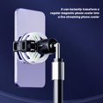 thumbnail image 4 of Magnetic Phone Cooling Fan Clamp, Stretchable Anti Scratch ABS Silicone Magnetic Phone Cooler Clip  for Live Streaming, 4 of 7