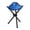 Blue, variant on Ultralight Portable Folding Beach Chair, Multi-Function Triangle Design Camping Fishing Slacker Chair for Outdoor Activities(Green)