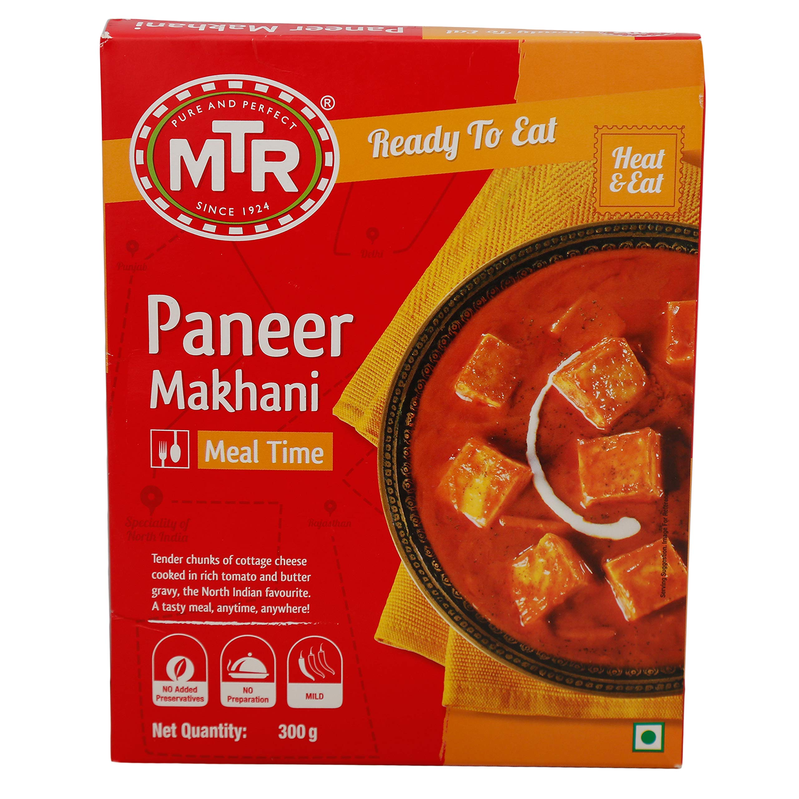 MTR Ready to Eat Paneer Makhani, 300g