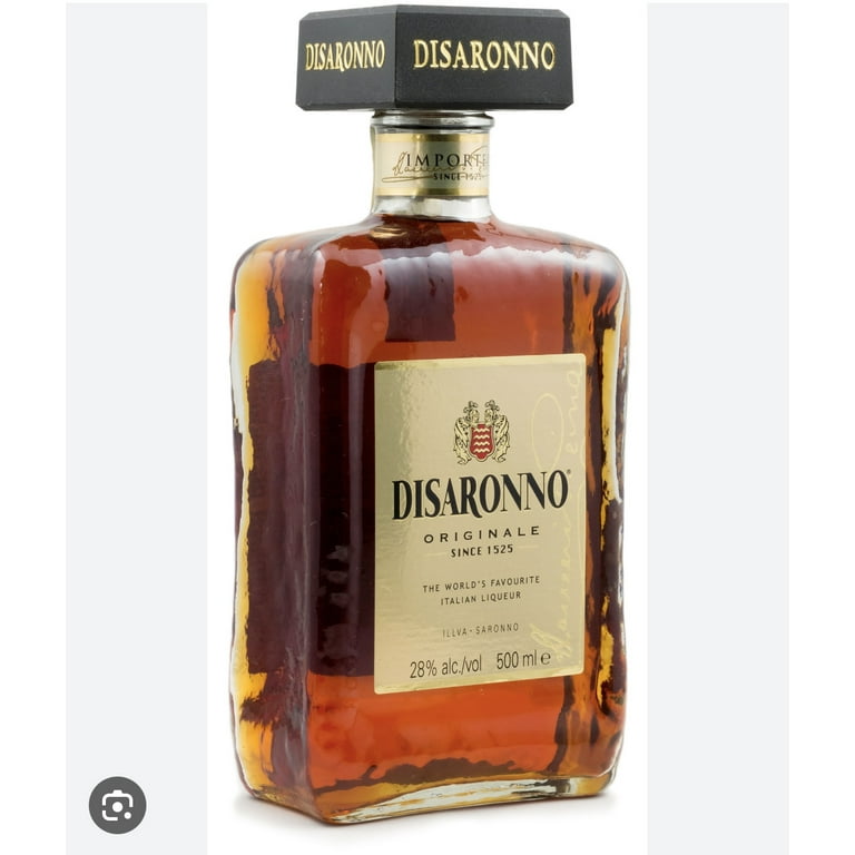 Disaronno Amaretto Originalle Single Glass Bottle Liquor 750ml
